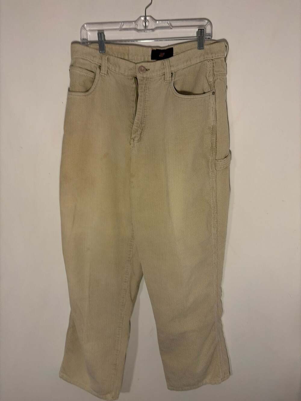Vintage American Eagle Outfitters Dungarees Corduroy Carpenter Pants
